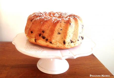 Brioche Vanille Pépites de chocolat sans levée ni pétrissage !