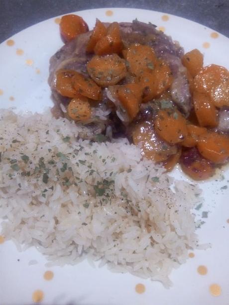 Osso bucco carottes, vin blanc.