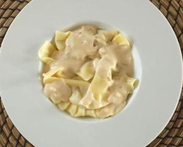 Ravioli au foie gras et pommes confites
