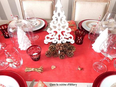 Décoration de table Noël naturellement gourmande / Naturally yummy Xmas table