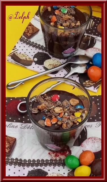 Mousse croustillante aux M&M'S