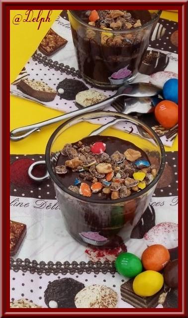 Mousse croustillante aux M&M'S