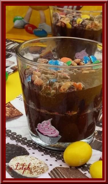 Mousse croustillante aux M&M'S