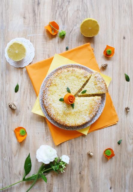 Gâteau au citron et amande {sans gluten}