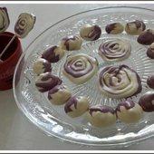 Meringues bicolores - Les Desserts de Christelle