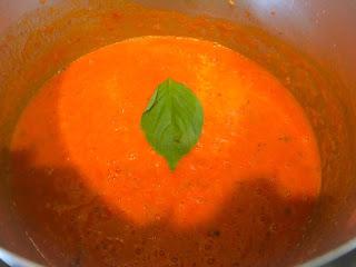 Velouté de Tomates et Basilic