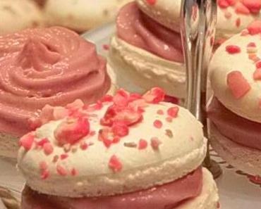 Macarons crème de framboises !