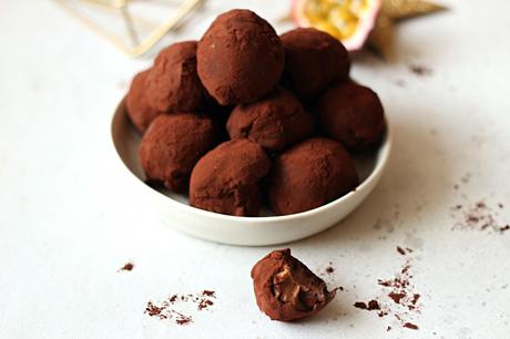 Truffes chocolat au lait passion