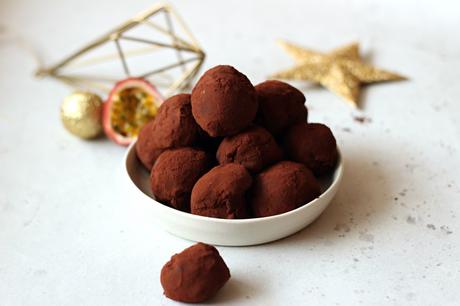 Truffes chocolat au lait passion