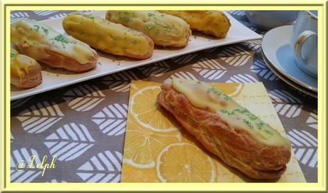 Eclairs aux deux citrons