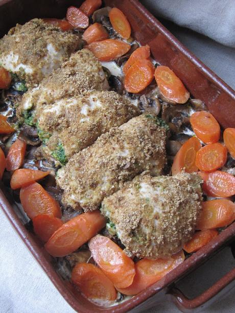 Paupiettes de poulet au beurre d'escargot