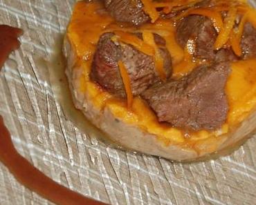 Pavés de kangourou à l’orange