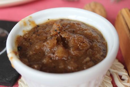Chutney pomme-gingembre