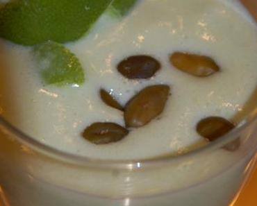 Mousse de kiwi au sirop d’agave