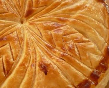 Galette des rois Frangipane, poires et chocolat