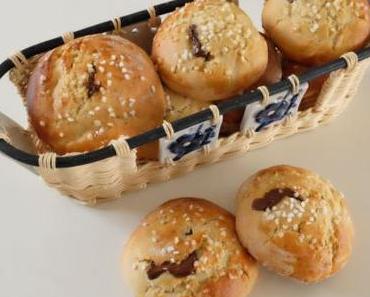 Brioches à la banane et au chocolat