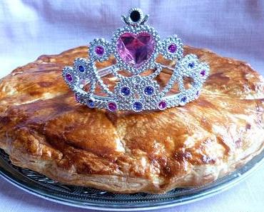 Ma galette des princesses au chocolat et pralin / My Princess chocolate and praline Epiphany cake