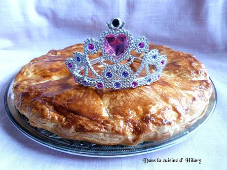 Ma galette des princesses au chocolat et pralin / My Princess chocolate and praline Epiphany cake