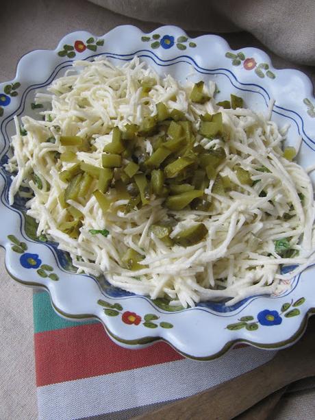 Céleri rémoulade aux cornichons