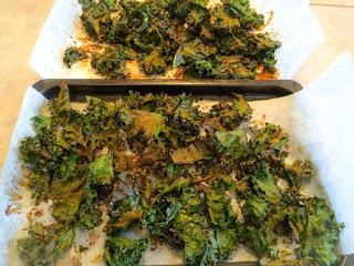 Chips de Kale