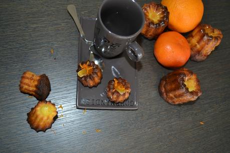 Mini-cannelés à l'orange et à la vanille BATAILLE FOOD # 30