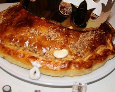 GALETTE DES ROIS A LA CREME DE NOISETTES ET AUX FRUITS ROUGES