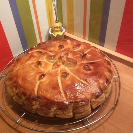 Ma galette des rois à la frangipane Sainte Lucie