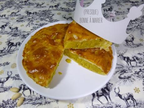 Galette des rois à la frangipane façon Julie Andrieu