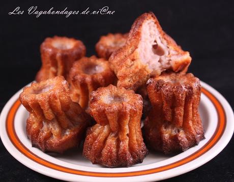 Cannelés aux framboises