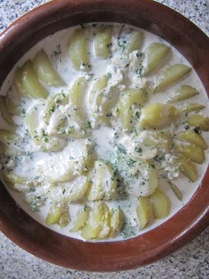 Gratin de pommes de terre au fromage et aux fines herbes