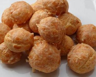 Mini gougères à la béchamel au Maroilles