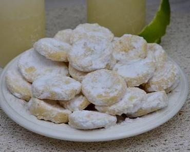 Biscuits fondants au citron vert