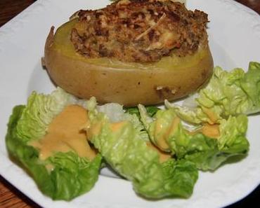 POMMES DE TERRE FARCIES BOEUF ET CREME FRAICHE