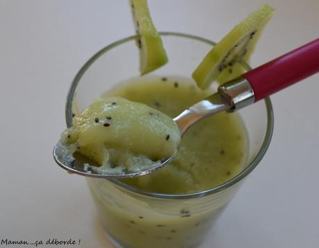 Crème dessert au kiwi