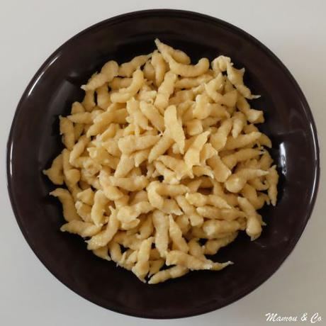 Spätzle maison