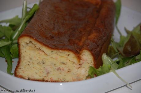 Cake saumon et boursin
