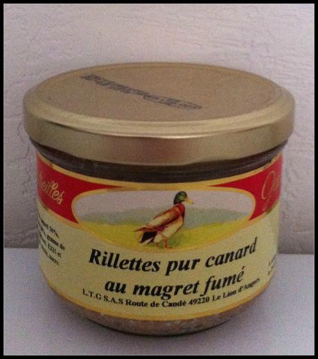 Rillettes pur canard au magret fumé