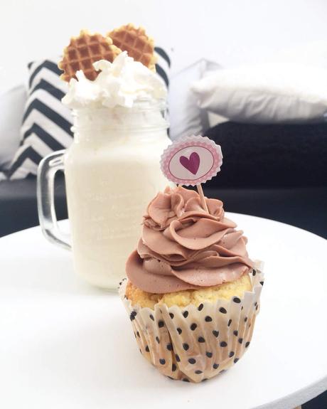 Chocolat Chaud Blanc  & Cupcake Nuttela, Perfect cocooning 