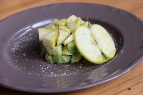 tartare avocat pomme