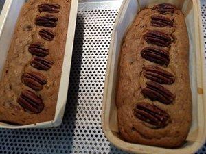 Pear Bread aux noix de pécan et sirop d'érable 