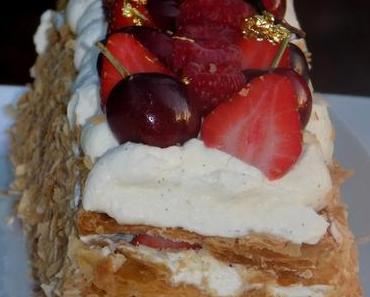 Mille-feuille aux fruits rouges