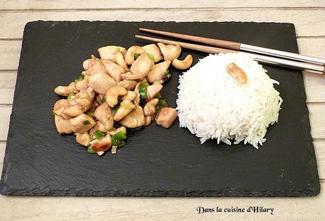 Poulet aux noix de cajou / Cashew chicken