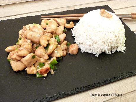 Poulet aux noix de cajou / Cashew chicken