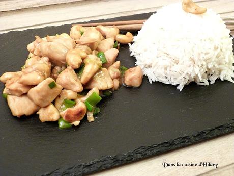 Poulet aux noix de cajou / Cashew chicken