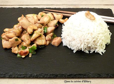 Poulet aux noix de cajou / Cashew chicken