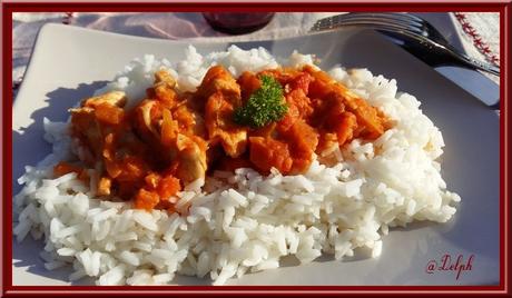 Poulet à la tomate et au Piment d'Espelette