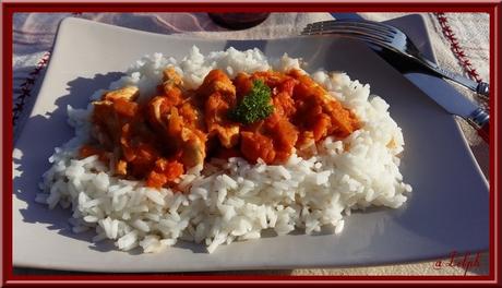 Poulet à la tomate et au Piment d'Espelette