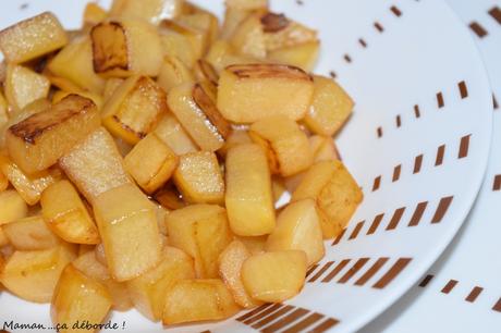 Navets caramélisés au sirop d'érable