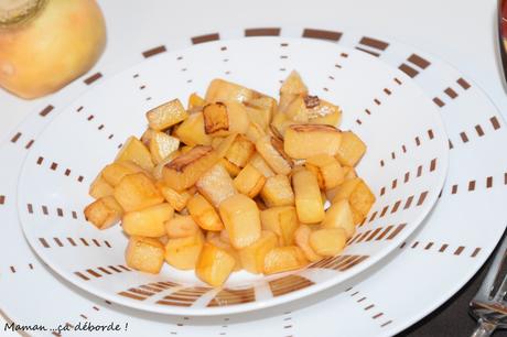 Navets caramélisés au sirop d'érable