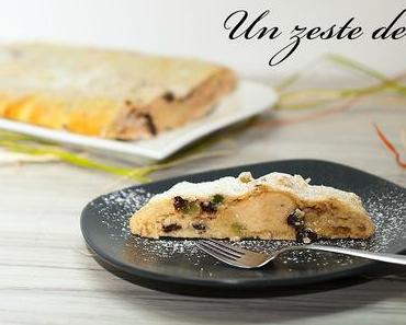 Un zeste de ... Stollen au massepain et aux fruits confits
